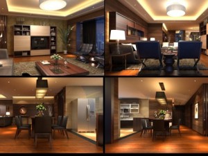 3d home 1558 Model 3D