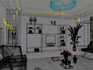 3d home 1558 3D 模型