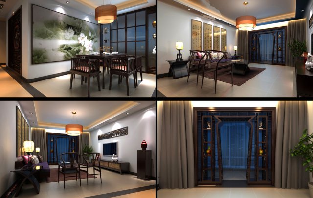 3d home 1559 Model 3D .c4d .max .obj .3ds .fbx .stl .blend 