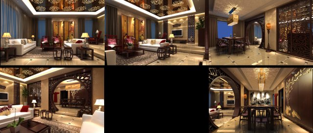 3d home 1561 3D Model .c4d .max .obj .3ds .fbx .stl .blend 