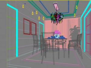 3d home 163 Model 3D