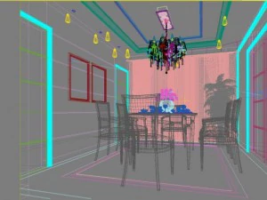 3d home 163 3D Model