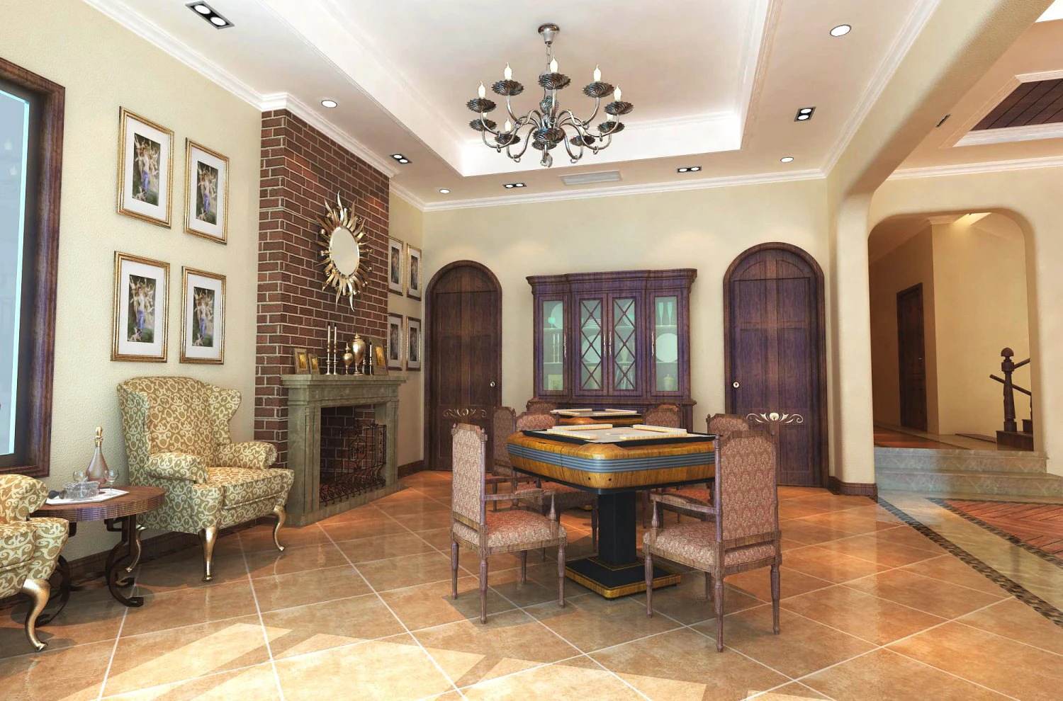 3d home 165 3D Model .c4d .max .obj .3ds .fbx .stl .blend 