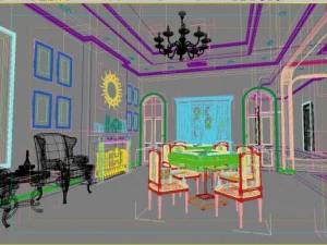 3d home 165 3D Model