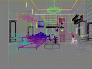 3d home 176 3D Model