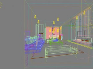 3d home 185 3D Model