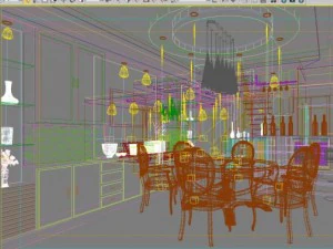 3d home 187 3D Model