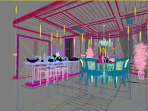 3d home 194 3D Model