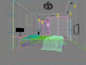 3d home 196 3D Model