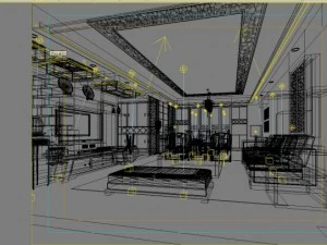 3d home 203 3D Model
