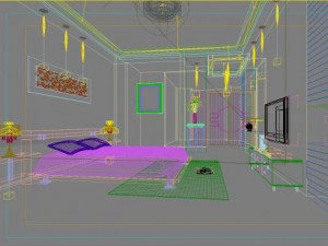 3d home 204 Modello 3D