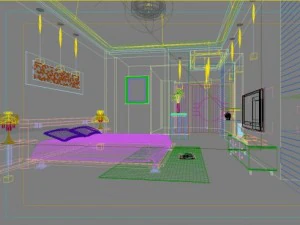 3d home 204 3D Model