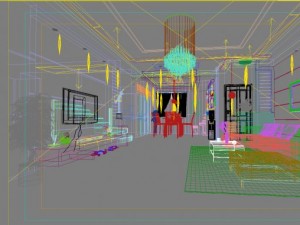 3d home 205 Modello 3D