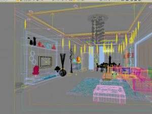 3d home 207 3D Model