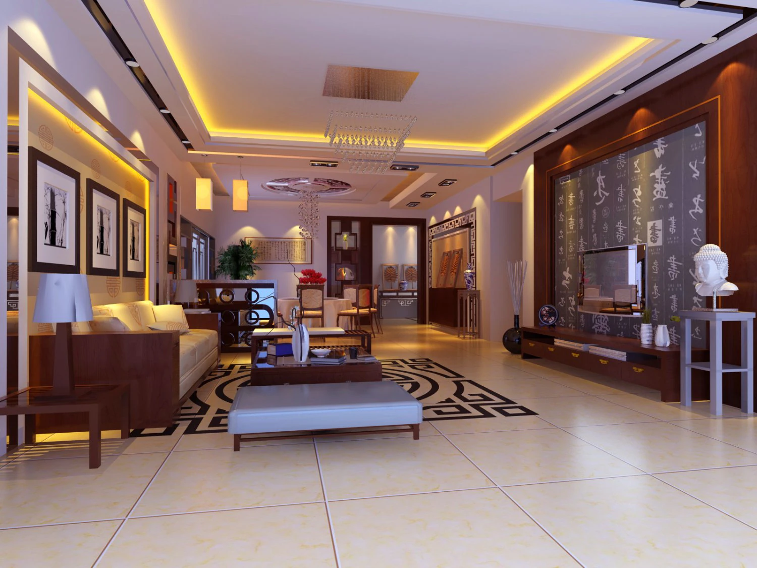 3d home 210 3D Model .c4d .max .obj .3ds .fbx .stl .blend 