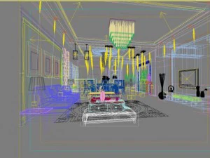 3d home 210 3D Model