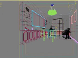 3d home 211 3D Model