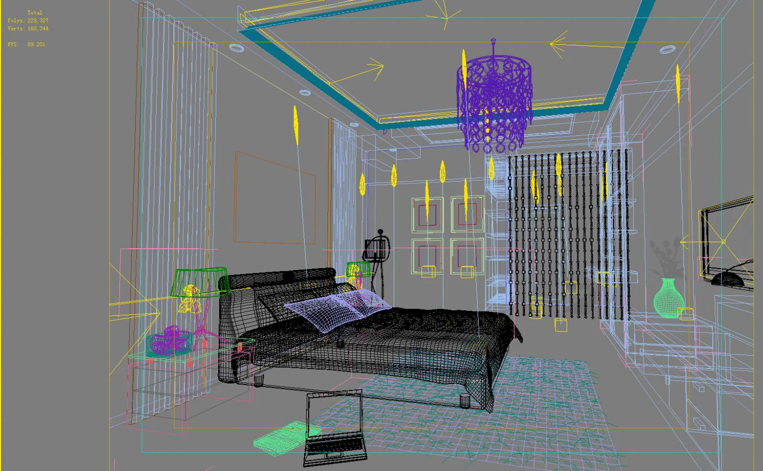 3d home 212 3D Model .c4d .max .obj .3ds .fbx .stl .blend 