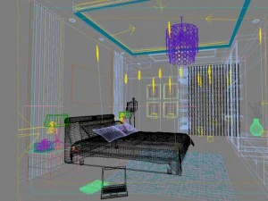 3D дом 212 3D Модель