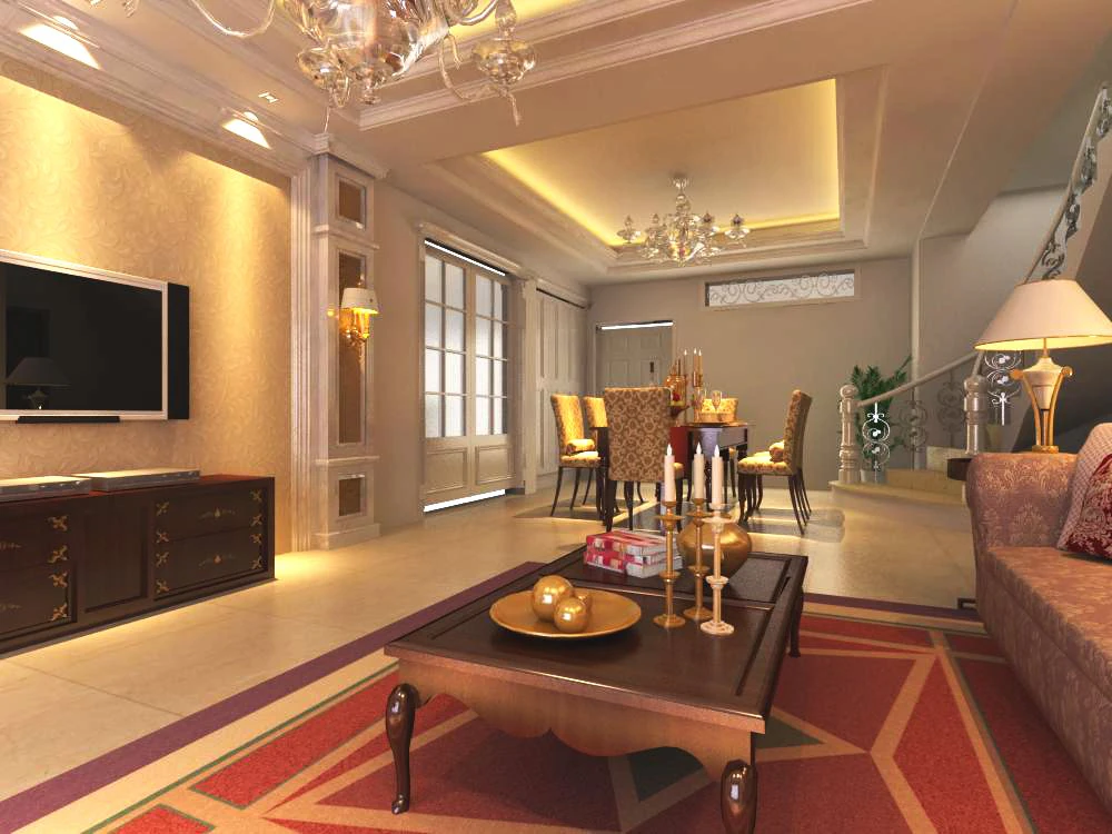 3d home 214 3D Model .c4d .max .obj .3ds .fbx .stl .blend 