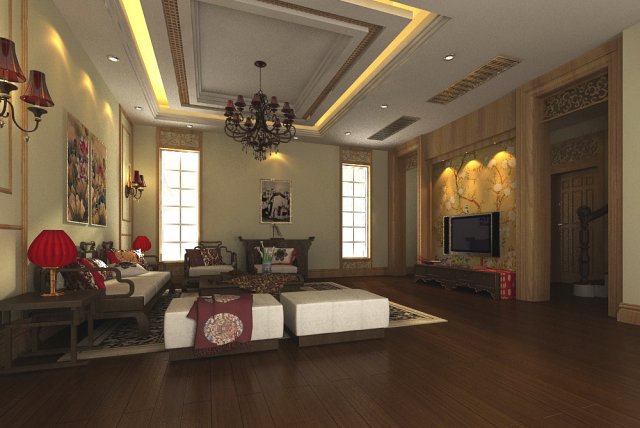 3d home 224 3D-Modell .c4d .max .obj .3ds .fbx .stl .blend 