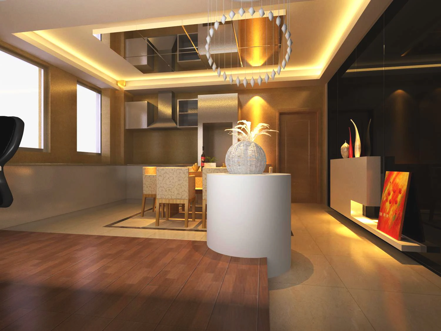 3d home 225 3D Model .c4d .max .obj .3ds .fbx .stl .blend 