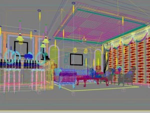 3d home 227 3D Model