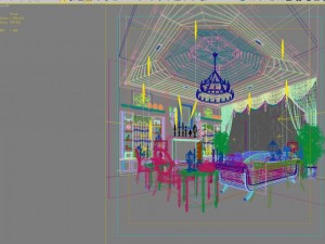 3d home 228 3D Model