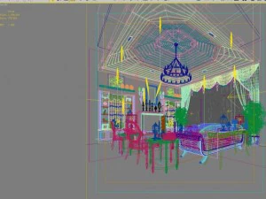 3d home 228 3D Model