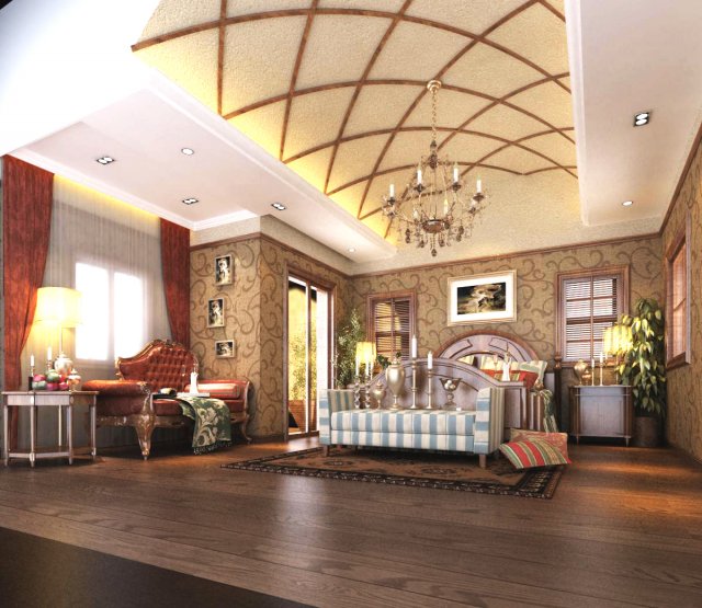 3d home 229 3D मॉडल .c4d .max .obj .3ds .fbx .stl .blend 