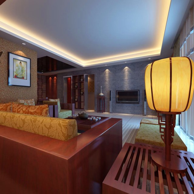 3d home 234 3D Model .c4d .max .obj .3ds .fbx .stl .blend 