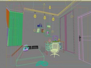 3d home 235 Model 3D