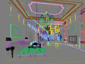3d home 236 3D Model