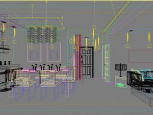3d home 241 3D Model