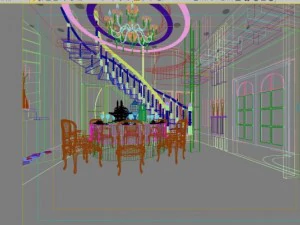 3d home 243 3D Model