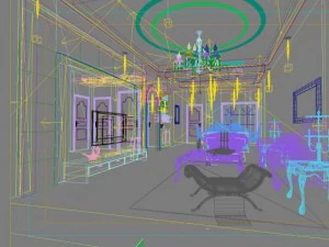 3d home 252 3D Model