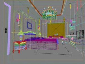 3d home 255 3D मॉडल