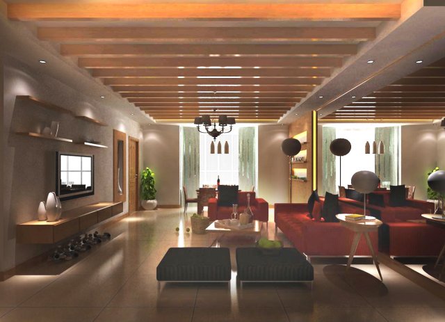 3d home 256 Modello 3D .c4d .max .obj .3ds .fbx .stl .blend 