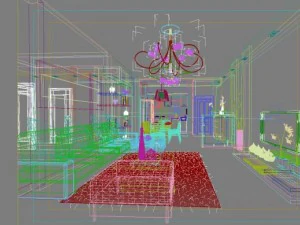 3d home 258 3D Model