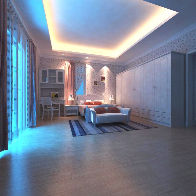 3d home 262 3D Model .c4d .max .obj .3ds .fbx .stl .blend 