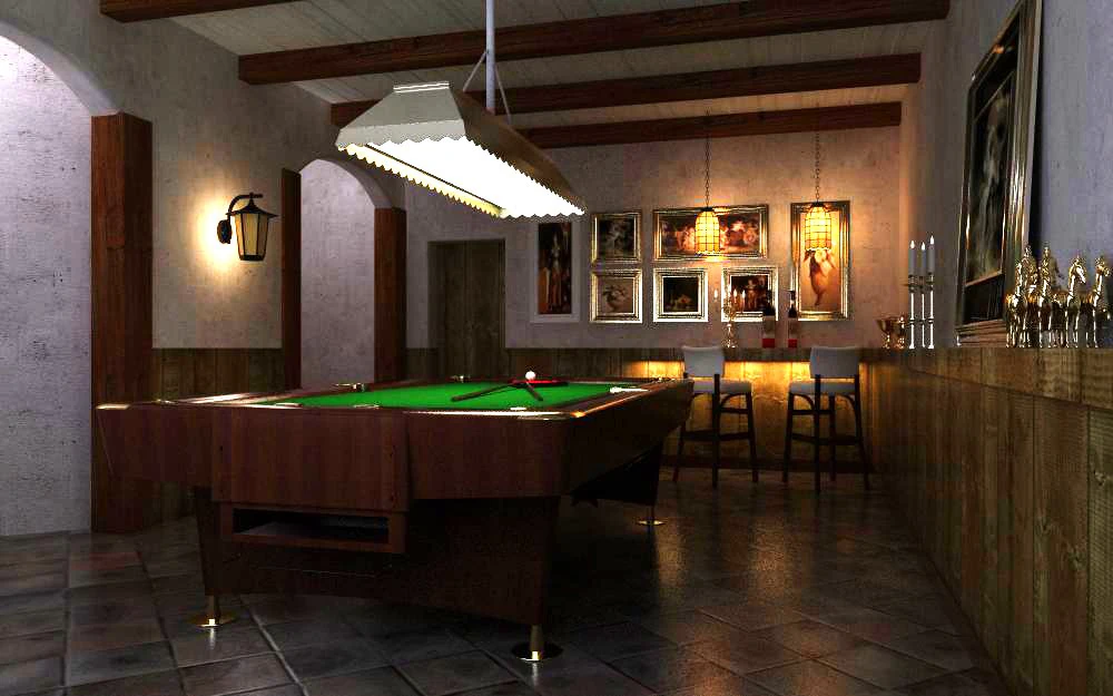 3d home 317 3D Model .c4d .max .obj .3ds .fbx .stl .blend 