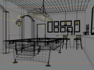 3d home 317 3D मॉडल