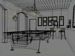 3d home 317 3D Model