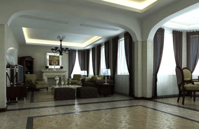 3d home 318 Modello 3D .c4d .max .obj .3ds .fbx .stl .blend