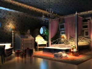 3d 家 320 3D 模型