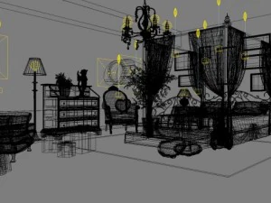 3d home 320 3D Model