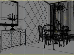 3d home 322 3D Model