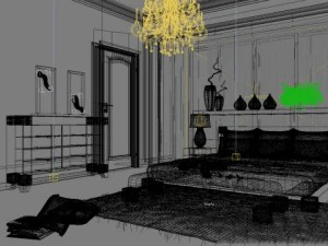 3d home 323 3D Model