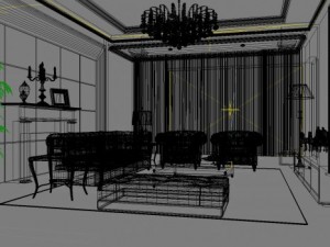 3d home 324 Modello 3D