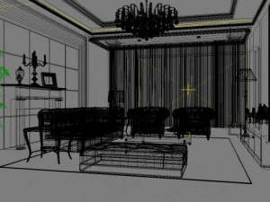 3d home 324 3D Model
